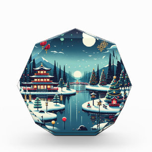 Yuletide Reflections in East Tote Bag Fotoblock