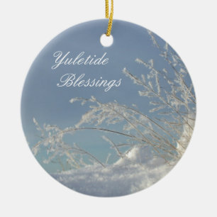 Yuletide Segen-Verzierung Keramik Ornament