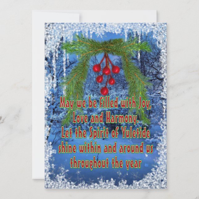 YULETIDE SESSING (Vorderseite)