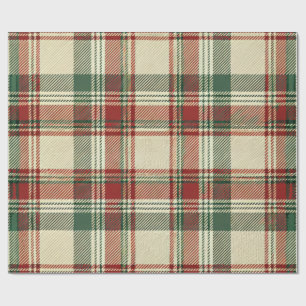 Yuletide Tartan Geschenkpapier