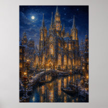 Yuletime Canal II - Leuchtende Kathedrale