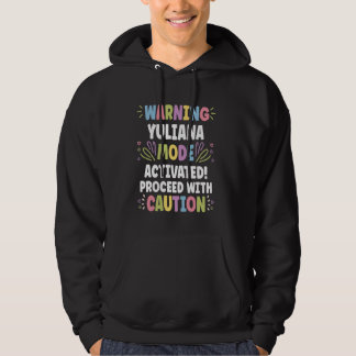 YULIANA Personalisiert Name Funny Niedlich Custom Hoodie
