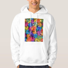 Yulin China Stadtplan Hoodie