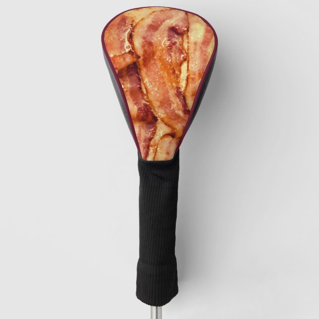 Yum, Bacon Golf Head Cover Headcover (Vorderseite)
