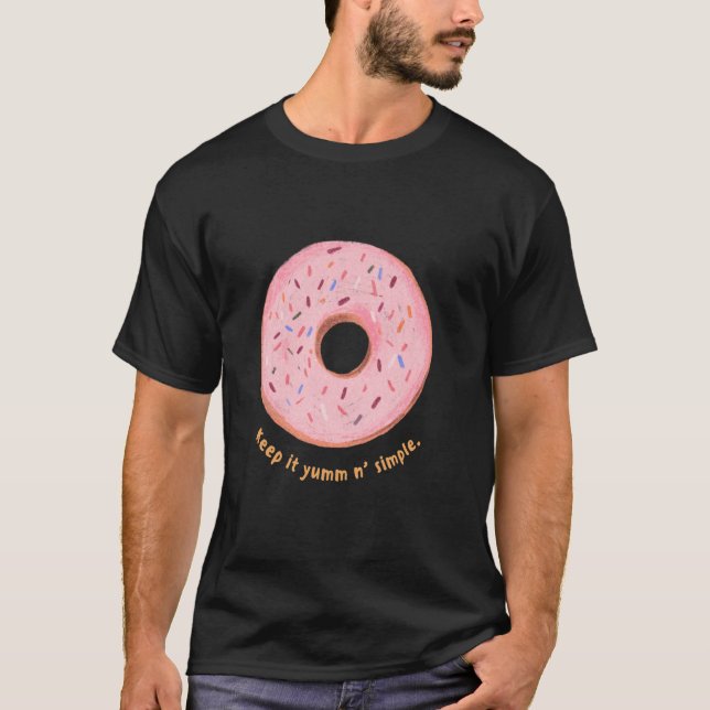 Yum Behielt It Yum N Simple T-Shirt (Vorderseite)