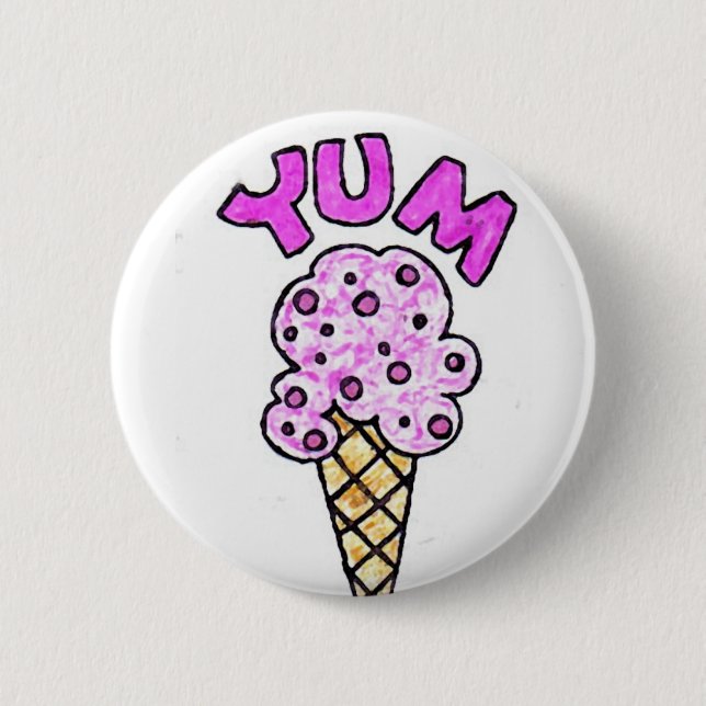 YUM BUTTON (Vorderseite)