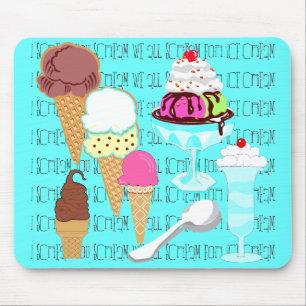 Yum-ein-licious Eiscreme Mousepad