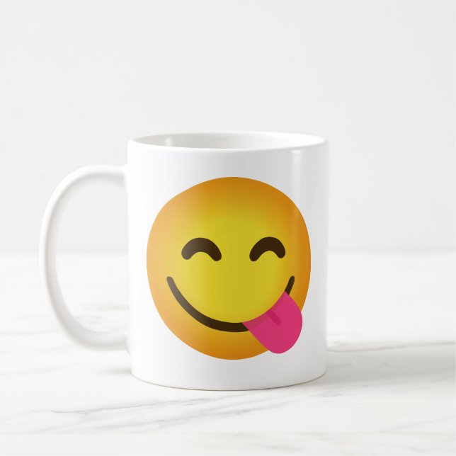 Yum - Geschmackvoll, köstlich Kaffeetasse (Links)