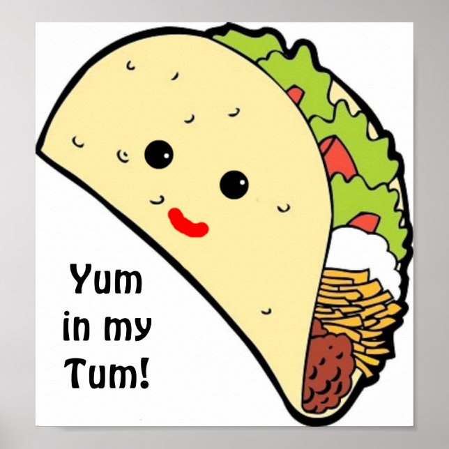 Yum in meinem Tum! Poster (Vorne)