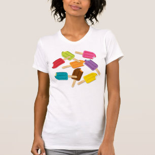 Yum! Popsicle-Damen-Behälter T-Shirt