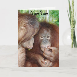 Yum Yum Happy Birthday Leckereien Karte