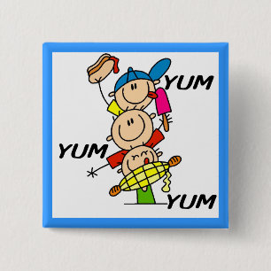 Yum Yum Sommer Button