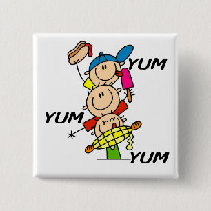 Yum Yum Summer Button