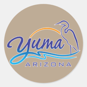 Yuma, Arizona Runder Aufkleber