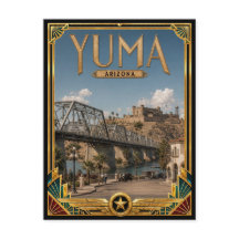 Yuma Arizona Vintage Art Deco Golden Age