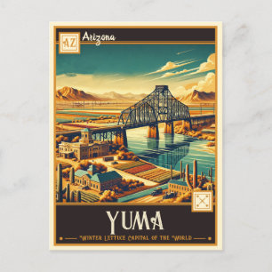 Yuma, Arizona Vintage Postkarte
