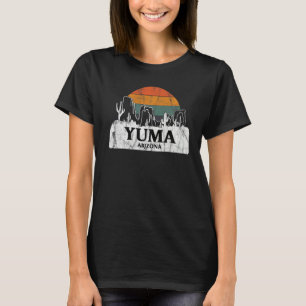 Yuma AZ Arizona Vintager Sonnenuntergang T-Shirt