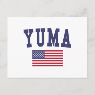 Yuma US-Flagge Postkarte