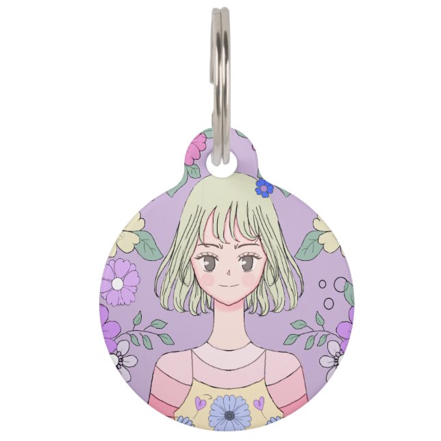 Yume no Hana floral Haustiermarke (Vorderseite)