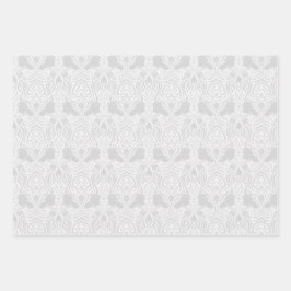 Yumeji Hirado Woman Art Wrapping Paper Geschenkpapier Set