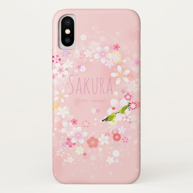 Yumekawaii cherry blossoms phone case (Rückseite)