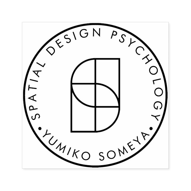 YUMIKO Gummi-Briefmarke Gummistempel (Prägung)