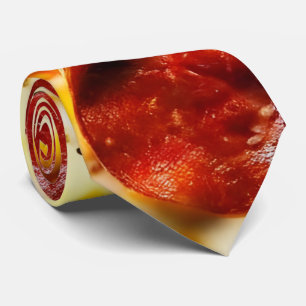 Yummy All Over Pizza Krawatte - Einmalige Krawatte