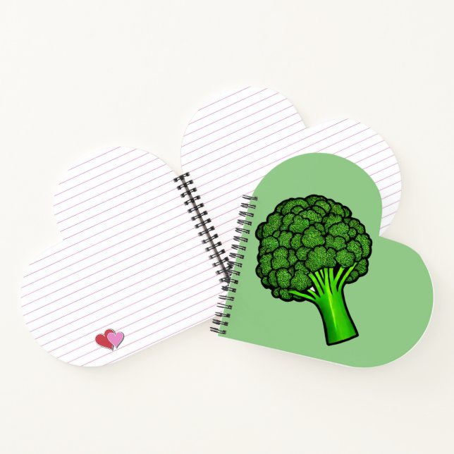 Yummy Broccoli Notizbuch (Innenseite)