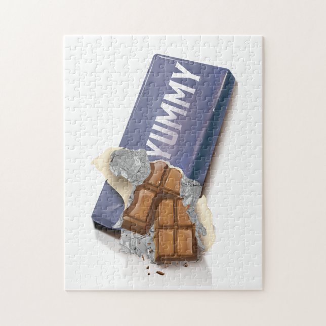 Yummy Chocolate Bar Puzzle (Vertikal)