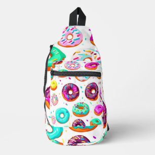 Yummy-Creme-Donuts Crossbody Bag