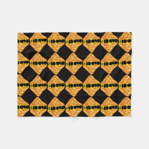 Yummy Delicious Gooey Grillkäse Fleecedecke