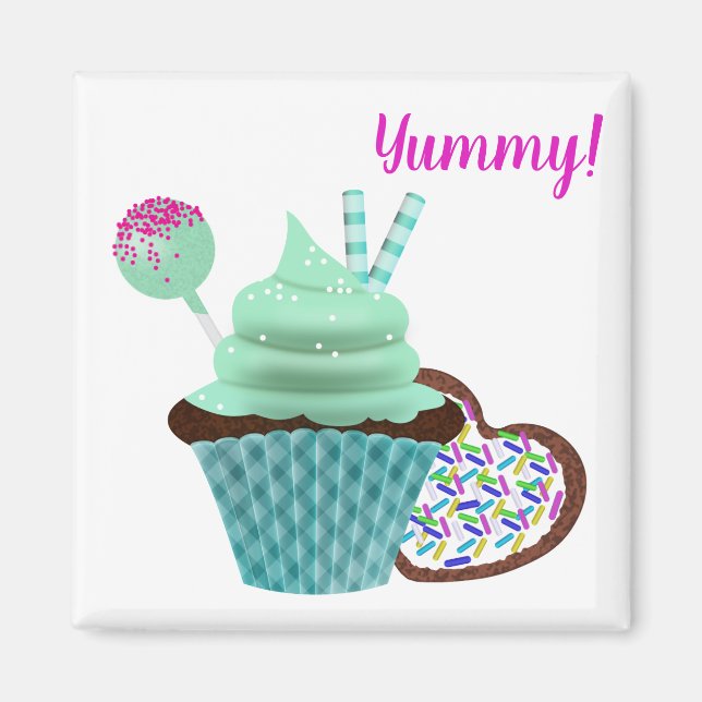 Yummy Dessert Magnet (Vorne)