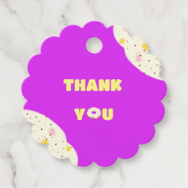 Yummy donut geschenkanhänger