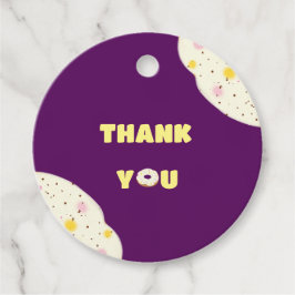 Yummy donut geschenkanhänger