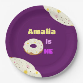 Yummy donut paper Teller