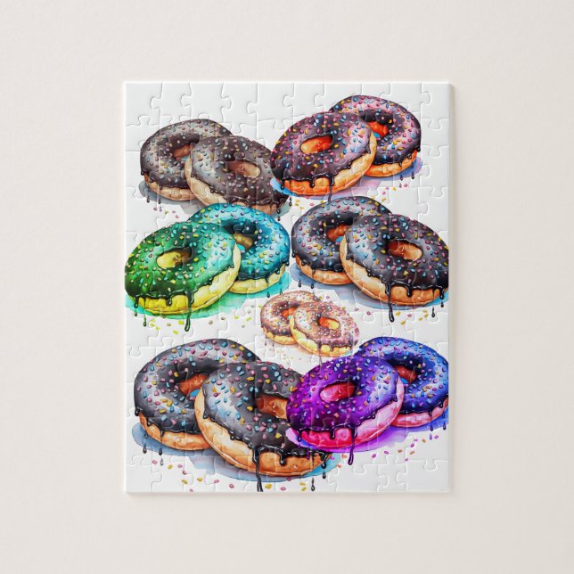(Yummy) Donut Puzzle (Vertikal)