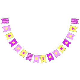 Yummy donuts wimpelkette