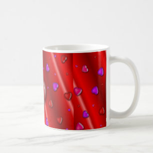 Yummy Hearts Valentines Tasse