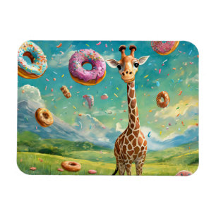 Yummy - I Liebe donuts Magnet
