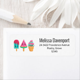 Yummy Ice Cream Trio Summer Vibe Address