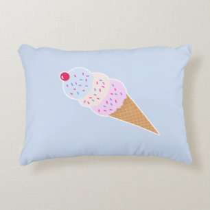 Yummy Icecream Cone Pillow Dekokissen
