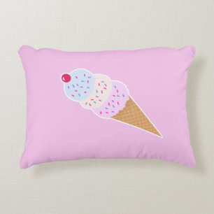 Yummy Icecream Cone Pillow Dekokissen