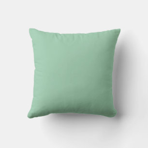 Yummy Mint Green Solid Color Kissen