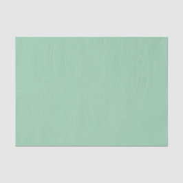 Yummy Mint Green Solid Color Seidenpapier