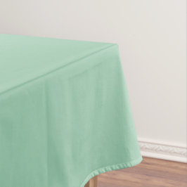Yummy Mint Green Solid Color Tischdecke