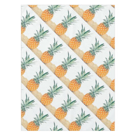Yummy Pale Green Pastel Pineapulus Frucht Tischdecke