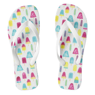 Yummy Popsicles Flip Flops