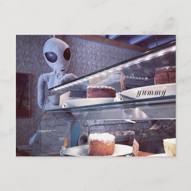 Yummy Postkarte (Vorderseite)