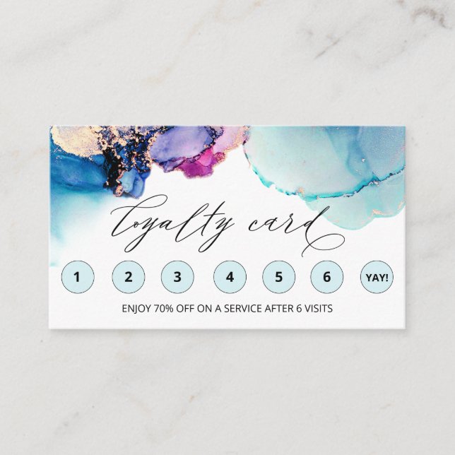 *~* Yummy QR LOGO Rewards Danke AP29 Treuekarte (Vorderseite)