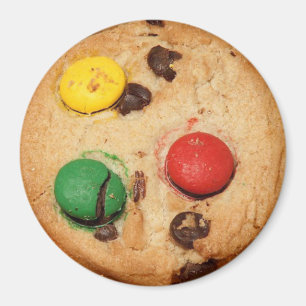 Yummy Realistic Chocolate Candy Cookie Magnet